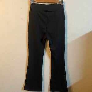 LOVE LARGE BLACK LADIES FLARED PANTS / NEW WITHOUT TAG